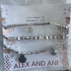 Alex and Ani stretch bracelets